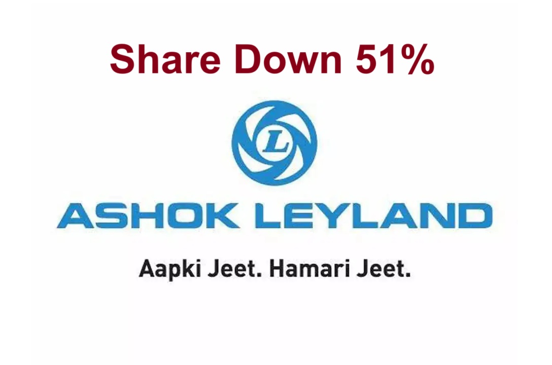 Ashok Leyland shares fall
